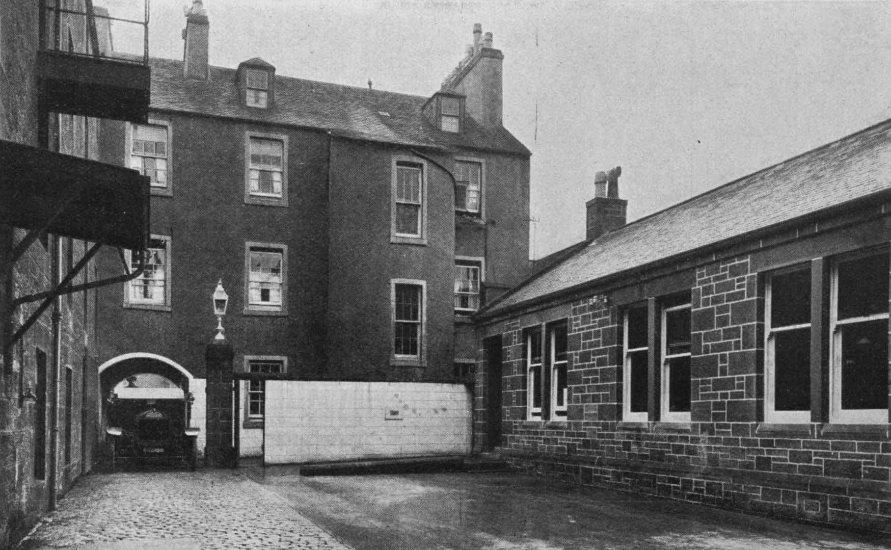 Courtyard and Offices.